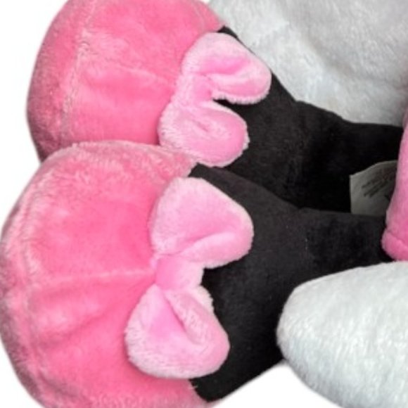 18" DISNEY Minnie Mouse Plush Pink Polka Dot Dress & Bow White Bloomers Stuffed - Picture 8 of 12
